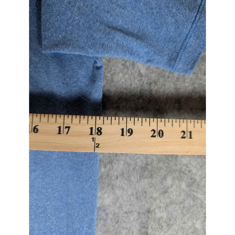 The North Face Men's Blue Heathered Short Sleeve Athletic T-Shirt Size S‎